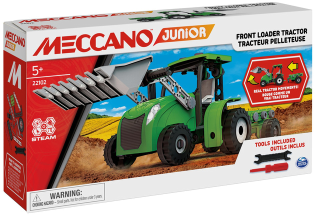 Traktor pojazd do złożenia Meccano Junior
