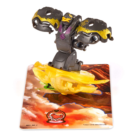 Bakugan zestaw Special Attack Flame Wirująca kolorowa figurka akcji + karty