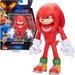 Figurka Sonic Knuckles ruchoma czerwony Sonic 3 The Hedgehog 14 cm
