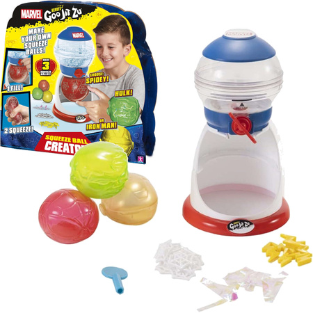 Zestaw kreatywny Marvel Heroes of Goo Jit Zu Squeeze Ball Creator 