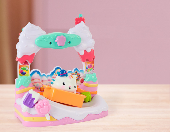 Koci Domek Gabi Film Zestaw Słodki Balkon Łakotka Figurka + akcesoria Gabby's Dollhouse the Movie