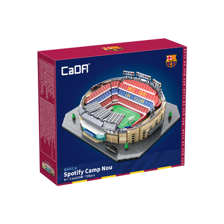Klocki konstrukcyjne CaDA Barcelona Spotify Camp Nou Stadion 728 elementów
