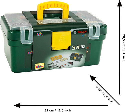 Skrzynka z wkrętarką Bosch Ixolino II Klein