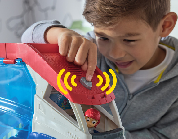 Psi Patrol Wielki Patrolowiec z Pojazdem Rydera+ Zestaw 6 Autek Pup Squad Racers