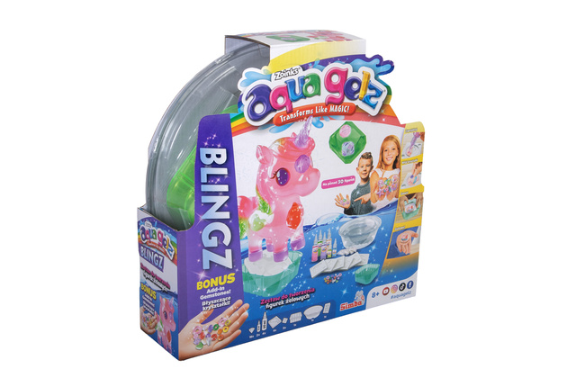 Aqua Gelz Duży Zestaw Kreatywny Deluxe Blingz błyszczące kryształki