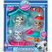 Zestaw Littlest Pet Shop Śnieżny Dzień Snowy Day Play Pack figurki + akcesoria