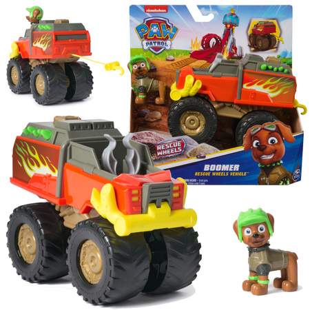 Psi Patrol Rescue Wheels Pojazd terenowy z figurką Boomer 6cm