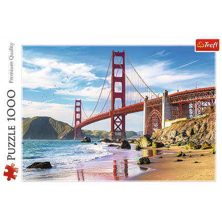 Puzzle 1000 Most Golden Gate San Francisco USA Trefl