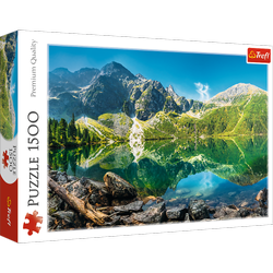 Puzzle 1500 elementów Jezioro Morskie Oko Tatry Premium Quality Trefl