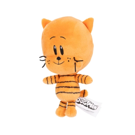 Dream Works Dog Man maskotka rudy kot duża głowa wys 20 cm