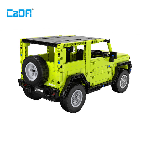 Klocki Konstrukcyjne CaDA Samochód 32 cm terenowy Suzuki Jimny zdalnie sterowany RC 579 elementów