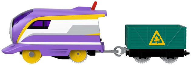 Tomek i Przyjaciele zmotoryzowana lokomotywa Kana + wagonik