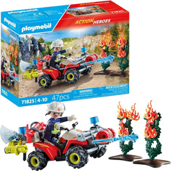 Playmobil Action Heroes Quad Straży Pożarnej w akcji 47 elementów