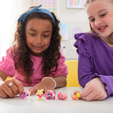 Hatchimals Alive! Rainbow Splash 5 figurek w jajkach i akcesoria