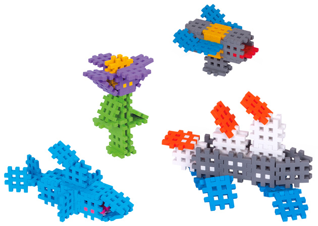 Klocki konstrukcyjne Mini Waffle zestaw 500 elementów Marioinex