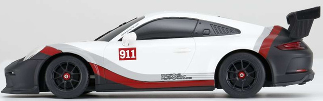 Zdalnie sterowane auto Porshe 911 GT3 Cup RC pojazd sportowy 1:18 Rastar
