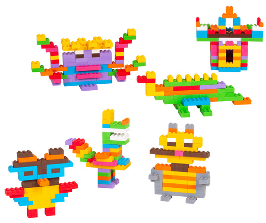 Klocki konstrukcyjne Classic zestaw 350 elementów Marioinex