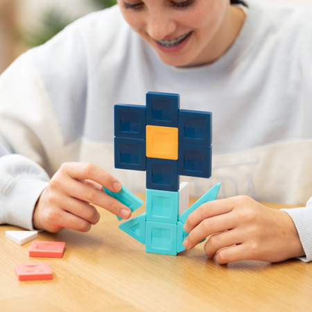 CONNETIX Pro Constructor Set Kreatywne klocki magnetyczne 70 elementów