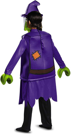 Strój karnawałowy Lego dla dziewczynki Wiedźma kostium przebranie 124-135 cm (7-8 lat)