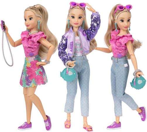 Disney ILY 4ever modna lalka z motywem Arielka Mała Syrenka i zestawem akcesoriów 30 cm