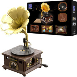 Klocki konstrukcyjne Pantasy Vintage Gramofon 662 elementy