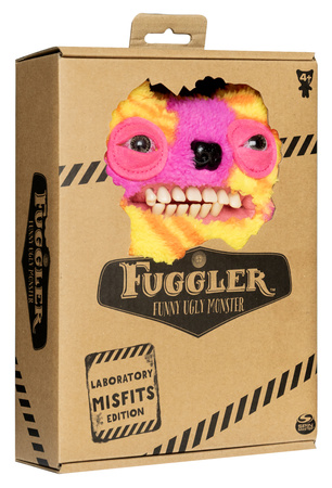 FUGGLER Pluszowy Potwór Old Tooth Maskotka Śmieszek Żółty 22 cm