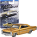 Hot Wheels Fast & Furious auto 1966 Chevy Nova Silver Series 7,5 cm