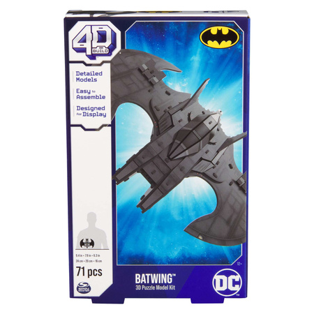Puzzle 4D Build Batman Batmobile oraz Batwing modeli aut 3D do złożenia