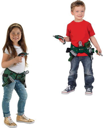 Pas Z Narzędziami Bosch Ixolino II + Wkrętarka Pas Małego Majsterkowicza Klein