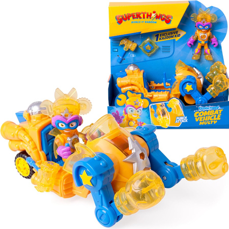SuperZings SuperThings Kid Kazoom Combat pojazd Multy + akcesoria
