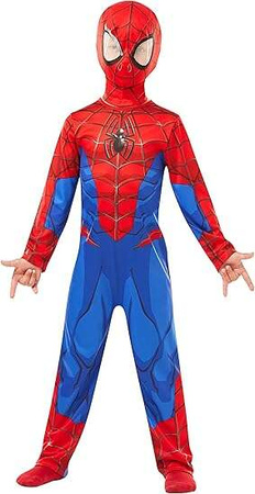 Strój karnawałowy Marvel Spiderman kostium czerwone przebranie 98-104 cm (3-4 lat)