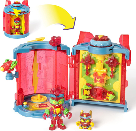 SuperZings SuperThings baza + figurki i akcesoria Secret Base Fury Storm