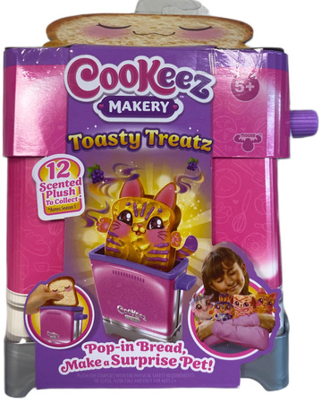 Cookeez Makery Toasty Treatz Toaster z maskotką niespodzianką