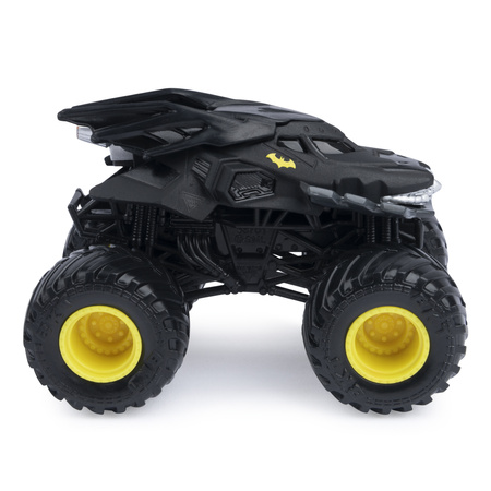 Monster Jam 2 pojazdy Monster Truck 1:64 Megalodon vs Batman