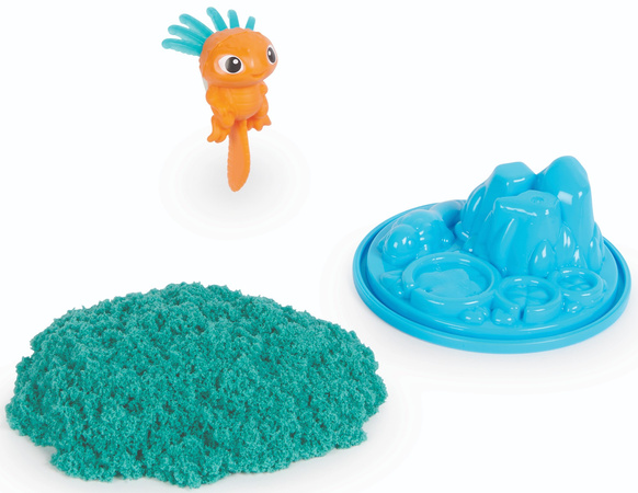 Kinetic Sand Surprise Wild Critters - zestaw niespodzianka - piasek, foremka, figurka