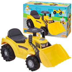 Traktor Jeździk Żółty Spychacz dla Dzieci Pojazd Farmerski