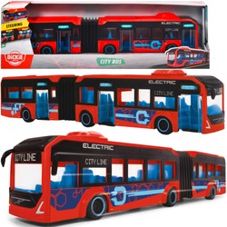 Autobus przegubowy Volvo 40 cm Pojazd czerwony Komunikacja miejska