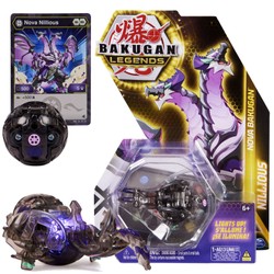 Bakugan Legends świecąca figurka Nova Nillious i karty