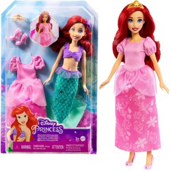 Disney Princess lalka Arielka Mała Syrenka Ariel 28 cm + akcesoria