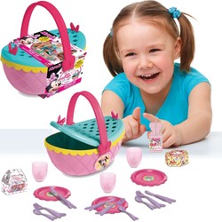 Disney zestaw Koszyk piknikowy Myszki Minnie wraz z akcesoriami IMC Toys