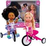 Evi Love Zestaw 2 lalki przyjaciółki na rowerach