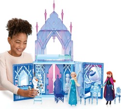 Frozen Kraina Lodu Kryształowy zamek i lalka Elsa + akcesoria