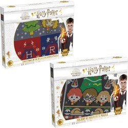 Harry Potter puzzle Boże Narodzenie w Hogwarcie 2x 1000 elementów
