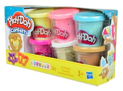 Hasbro Play-Doh Confetti Konfetti zestaw ciastoliny B3423