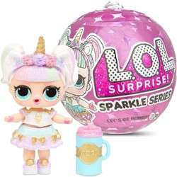 L.O.L. Surprise kula niespodzianka Sparkle Series z laleczką 7 elementów