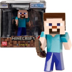 Minecraft Metalowa figurka kolekcjonerska Steve Metalfigs 6 cm