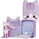 Na!Na!Na! Surprise Lalka Lavender Kitty + Plecak Backpack Bedroom 3w1