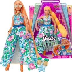 OUTLET Barbie stylowa Lalka Extra Fancy + akcesoria i figurka kotka USZKODZONE OPAKOWANIE