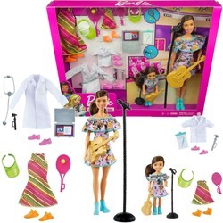 OUTLET Lalka Barbie i Chelsea duży zestaw Kariera Zawody USZKODZONE OPAKOWANIE