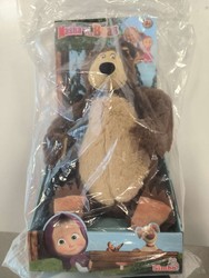 OUTLET Simba Masza i Niedźwiedź 2w1  lalka Masza 22 cm i maskotka niedźwiedzia Miszy 42 cm NIEKOMPLETNA